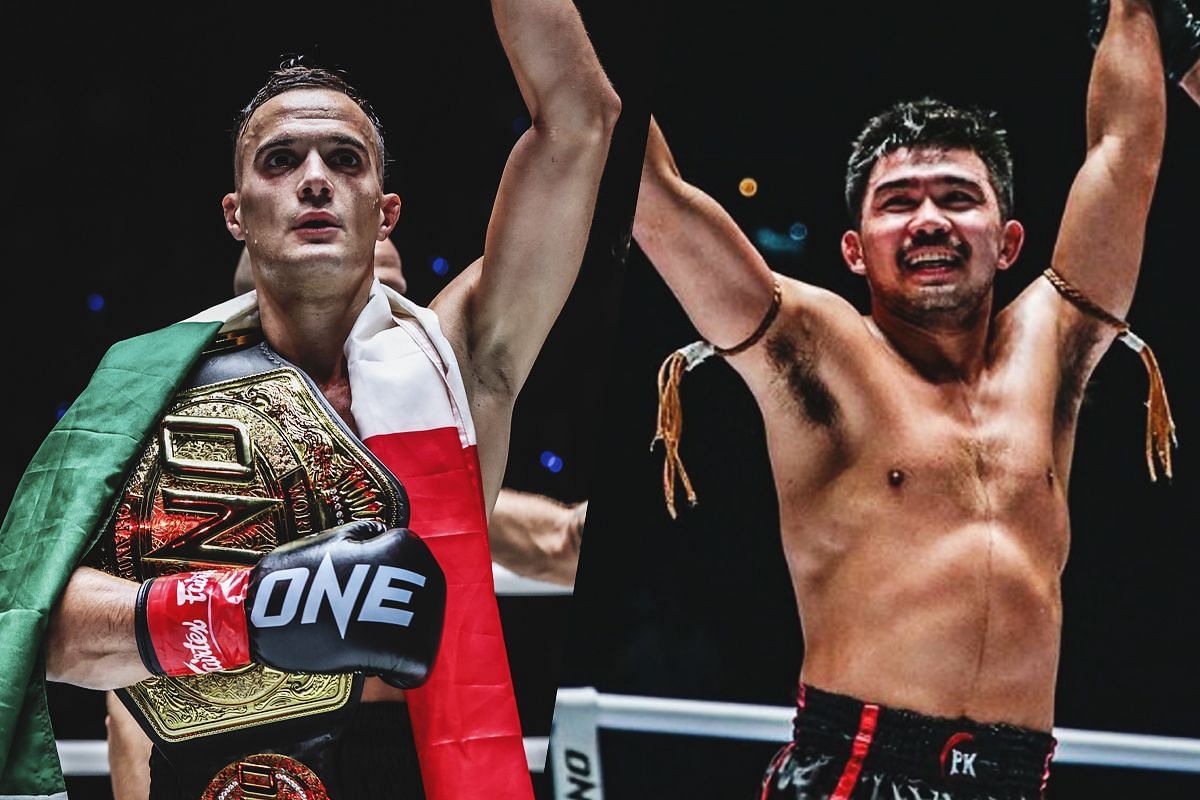 Jonathan Di Bella (Left) faces Prajanchai (Right) at ONE Friday Fights 68