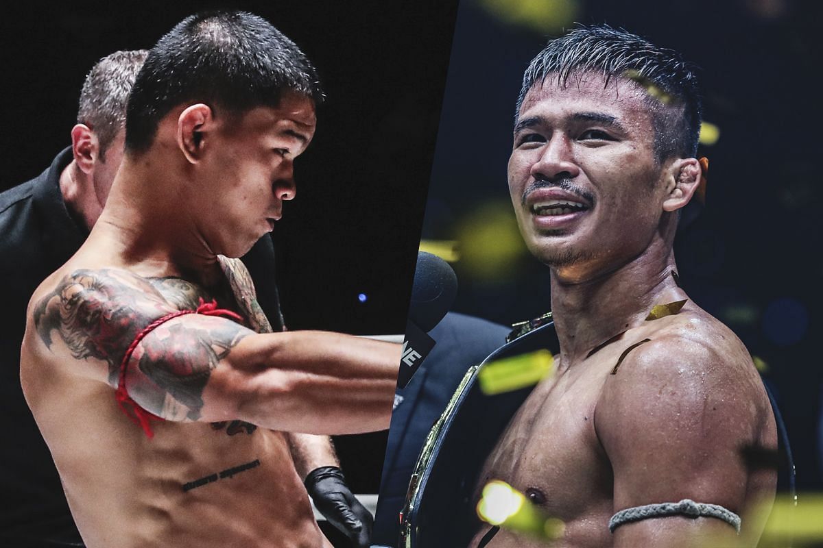 Superlek (L) and Kongthoranee (R) - Photo by ONE Championship