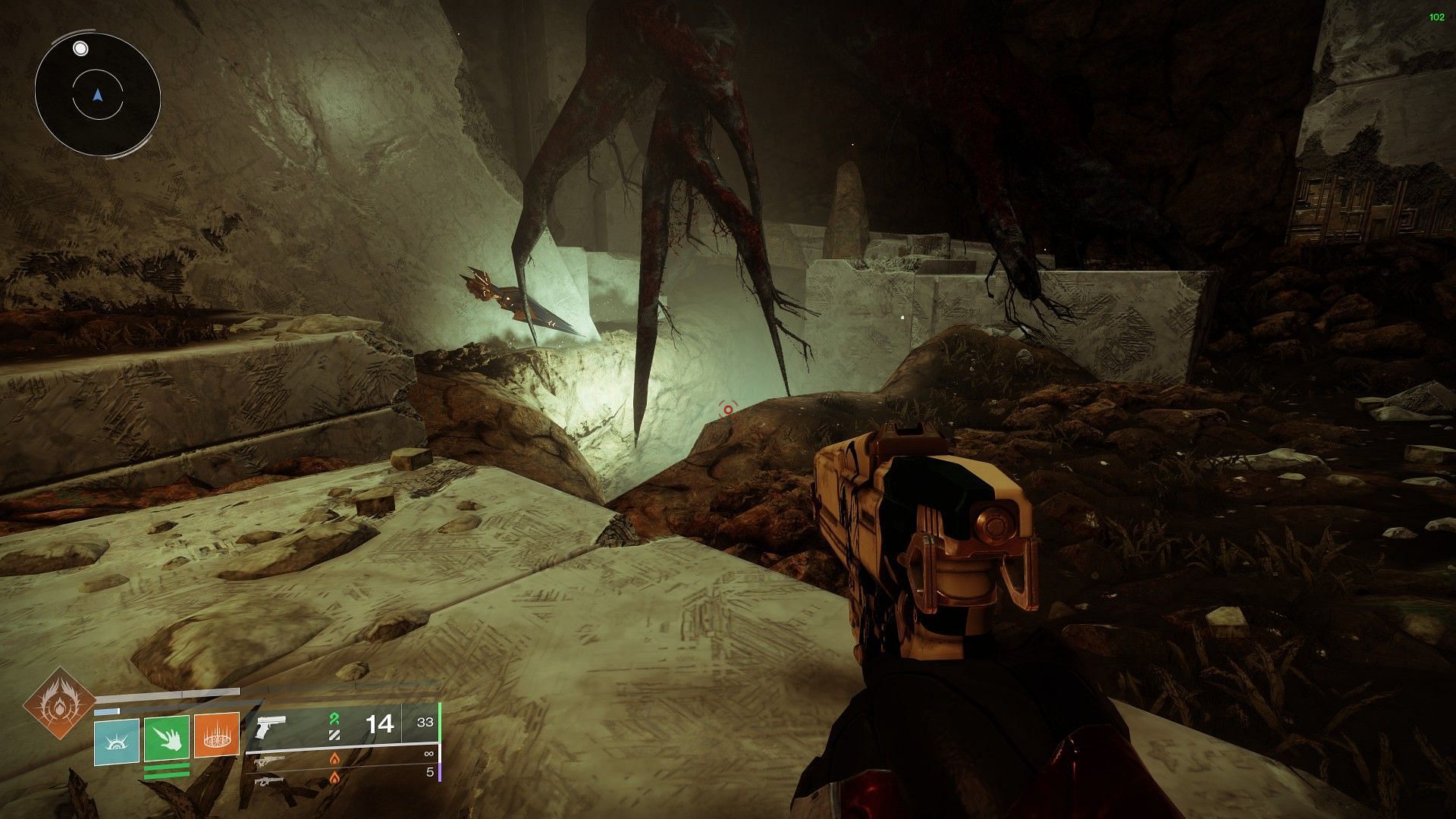 Hole in the ground (Image via Bungie)