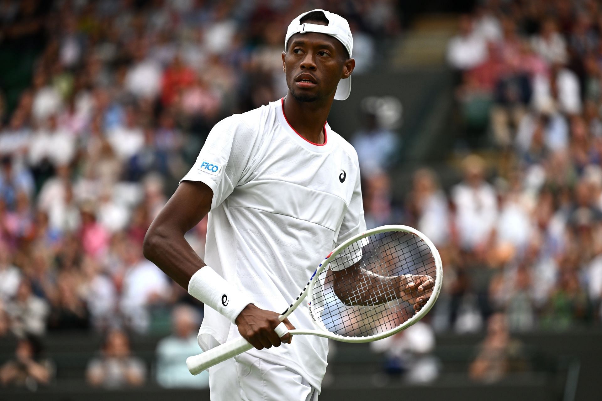 Christopher Eubanks at the 2023 Wimbledon Championships