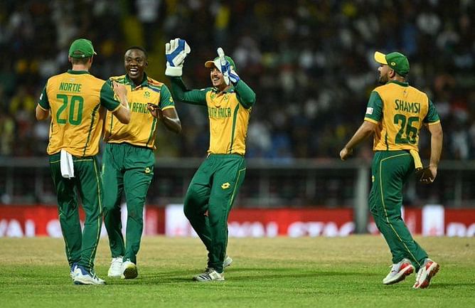 "Even destiny wants them near the trophy" - Fans react as South Africa beat West Indies to make 2024 T20 World Cup semifinals