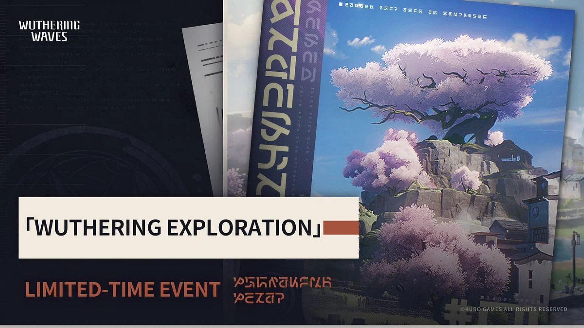 Details about the Wuther Exploration event (Image via Kuro Games)