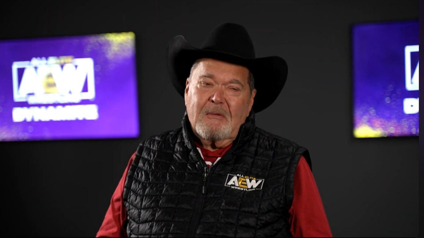 Jim Ross currently works as a commentator in AEW (Image Source: AEW YouTube)