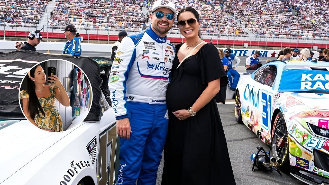 #47 Chevrolet driver Ricky Stenhouse Jr. with his wife Madyson (Picture Credits - Instagram)