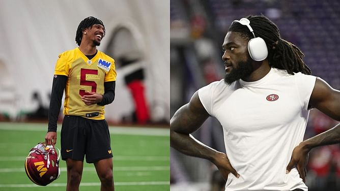 Spotted: Brandon Aiyuk goes shopping with Commanders QB Jayden Daniels amid 49ers contract dispute