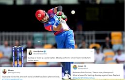 "Gurbaz's rise to the arena of world cricket has been phenomenal" - Fans hail Afghanistan opener for sublime knock vs NZ in 2024 T20 World Cup