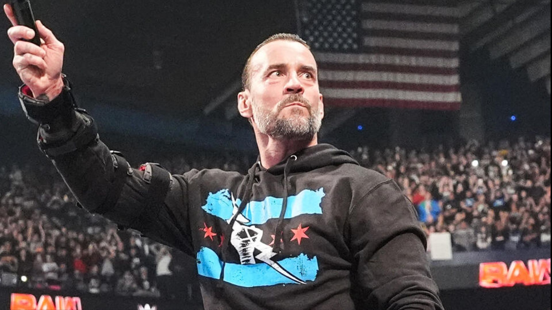 CM Punk on Monday Night RAW (Photo Courtesy: WWE.com)