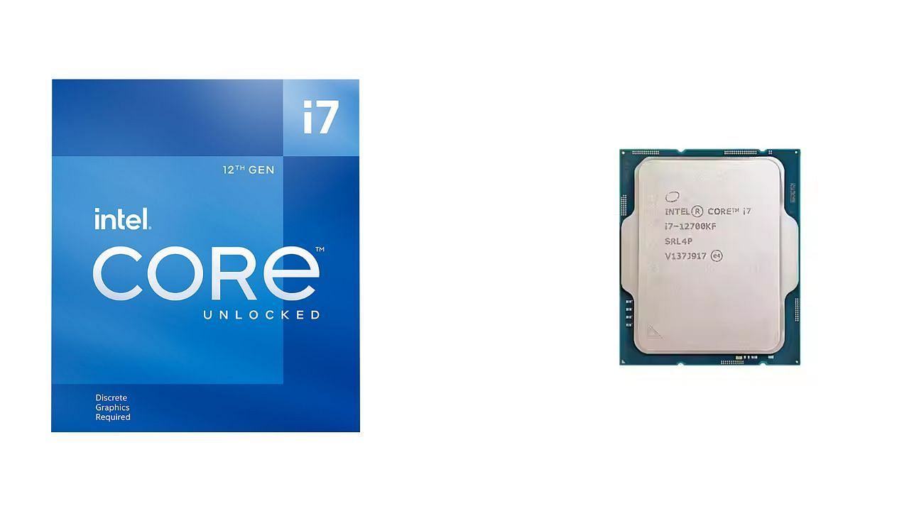 Intel Core i7-12700KF vs AMD Ryzen 5 5600X: The Intel chipset comes with 12 cores and 20 threads (Image via Intel)