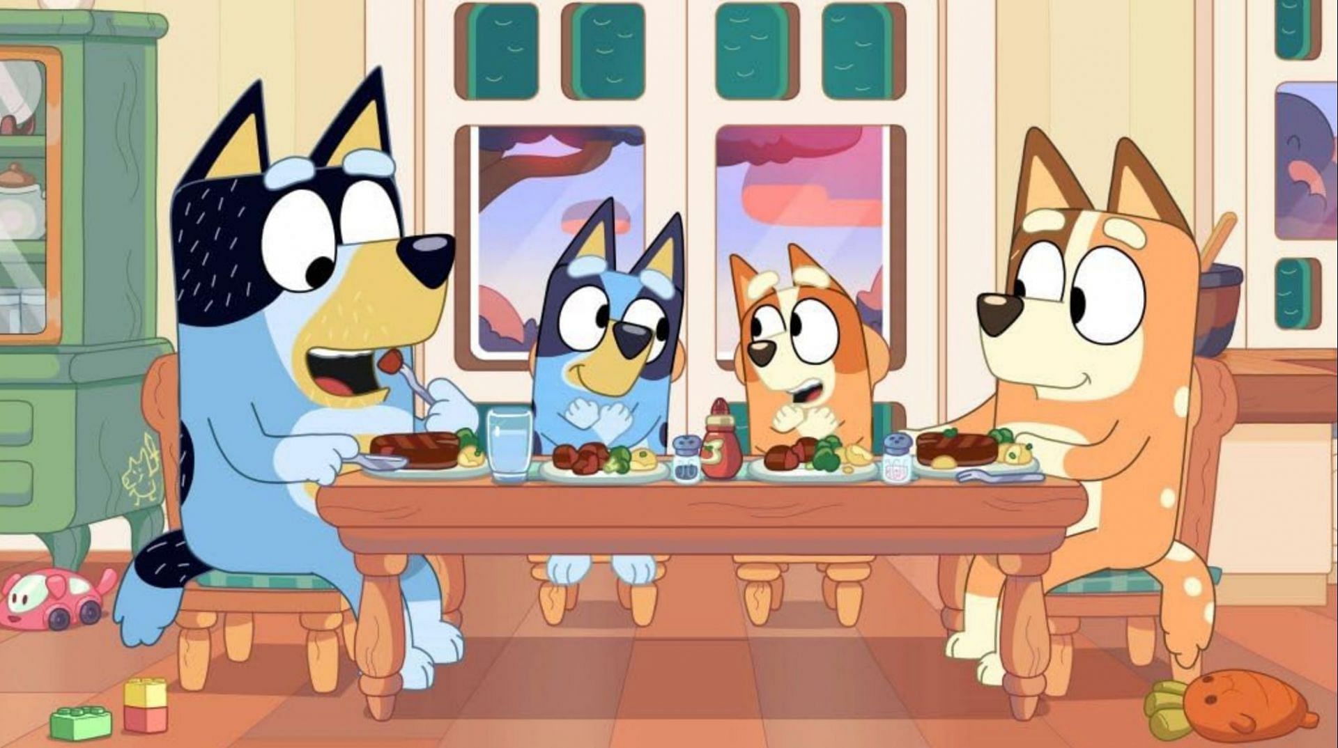 Bluey subtly mentions about the show