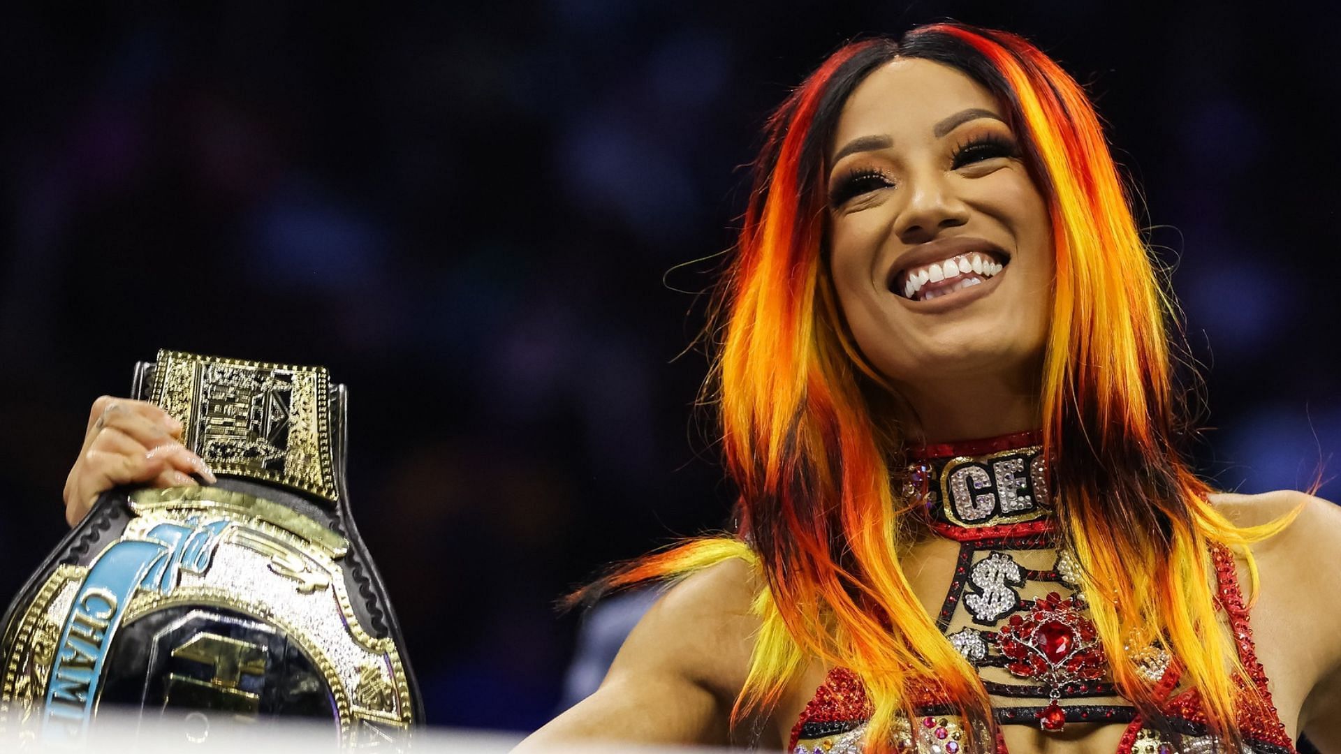 Mercedes Mon&eacute; is the current TBS Champion [Photo courtesy of AEW