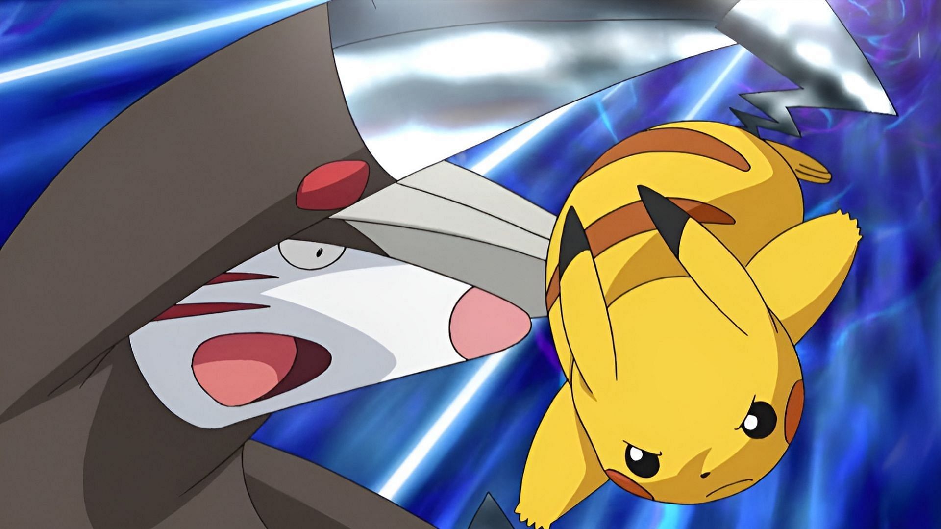 Iris and Ash face off with high stakes for the Nimbasa Club in this Pokemon Black and White episode (Image via The Pokemon Company)