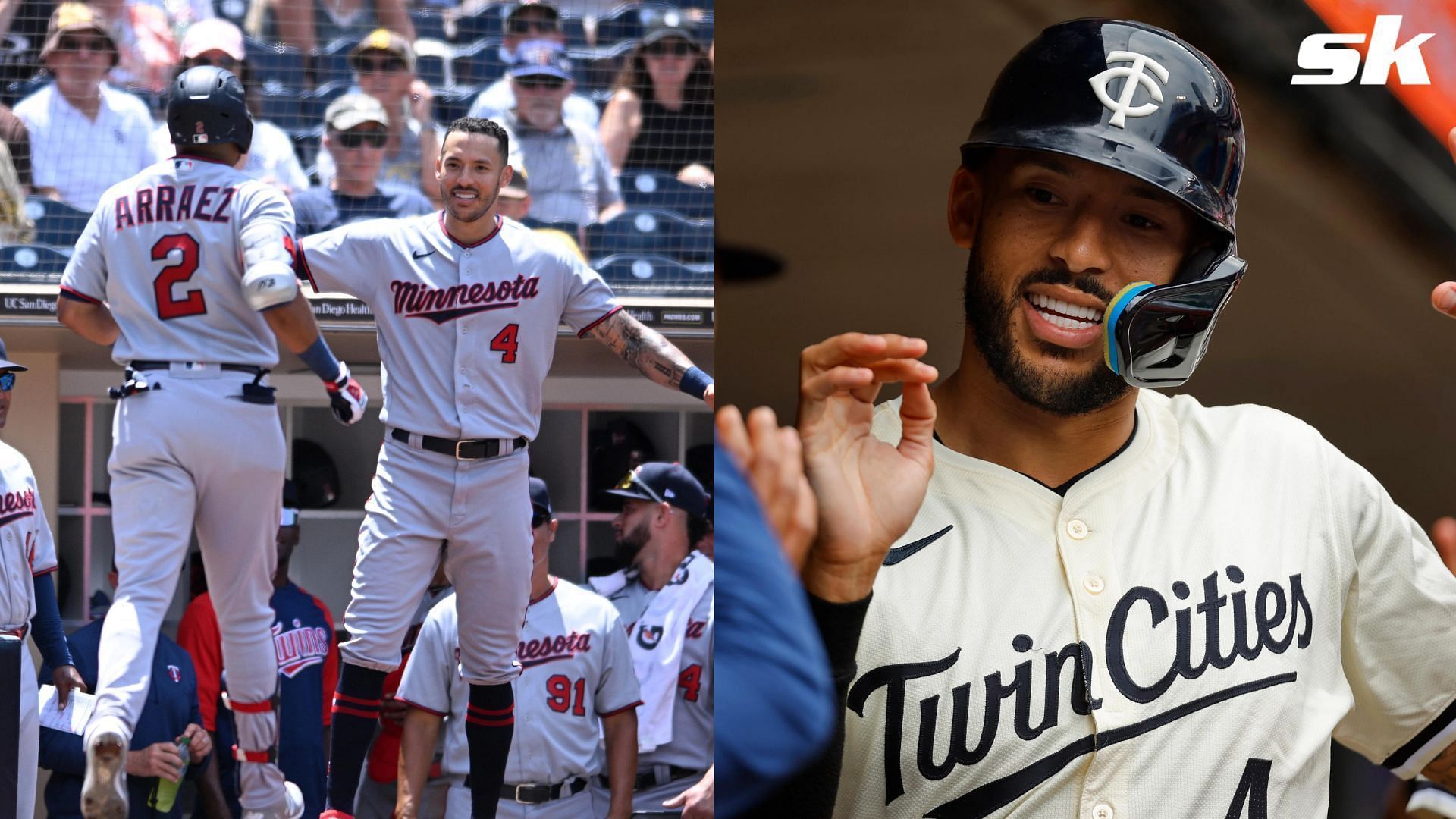 Carlos Correa credits his former Twins teammate Luis Arraez for improvement at the plate