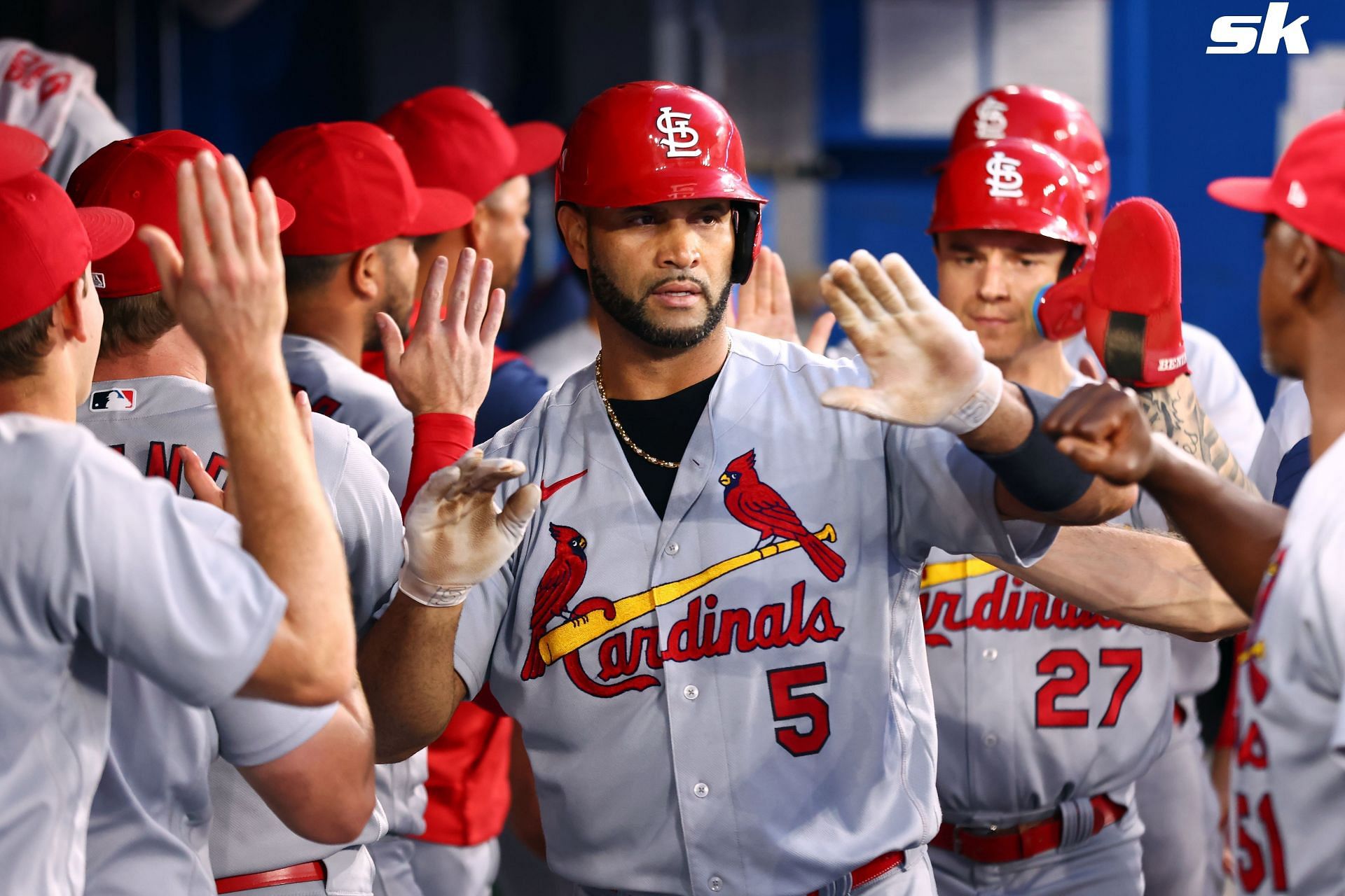 Albert Pujols penned a heartwarming message for his daughter