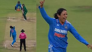 [Watch] Smriti Mandhana bowls with Virat Kohli-like action, takes first ODI wicket vs South Africa