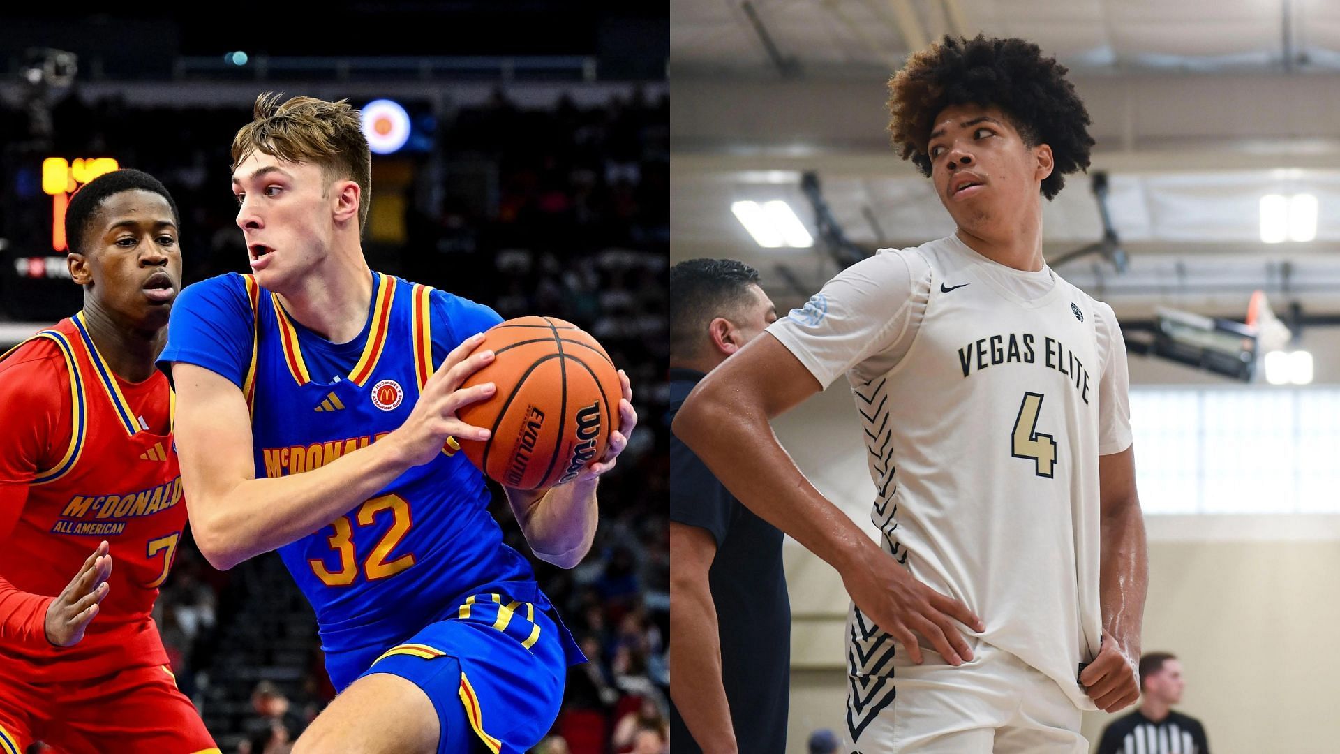 Cooper Flagg and Tyran Stokes are among the top college basketball recruits 