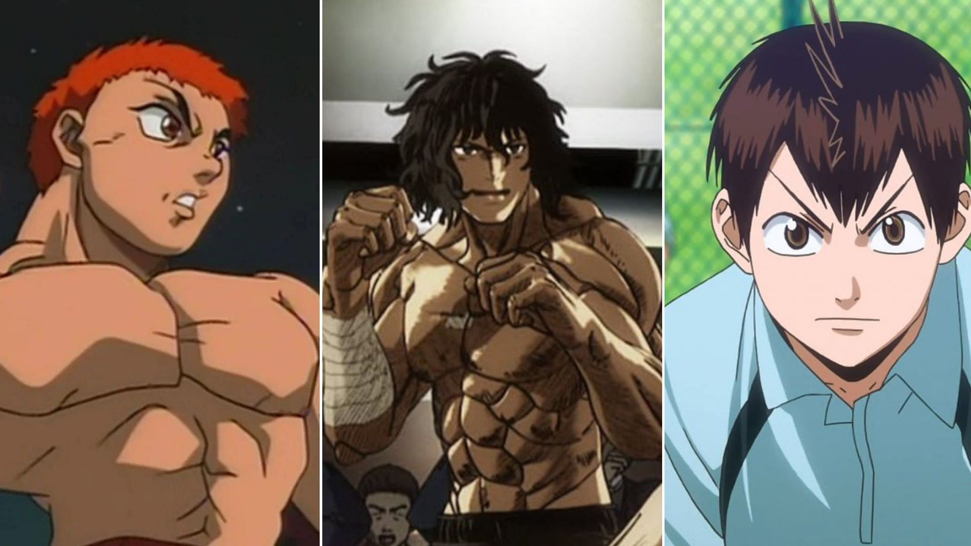 Baki The Grappler, Kengan Ashura, Baby Steps 