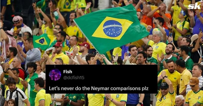 "Let’s never do the Neymar comparisons" "Yet he wants the Ballon d'Or" - Fans call out Brazil superstar for his performance in USA friendly