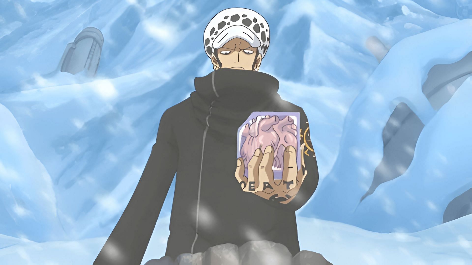 Law as seen in the anime (Image via Toei Animation)