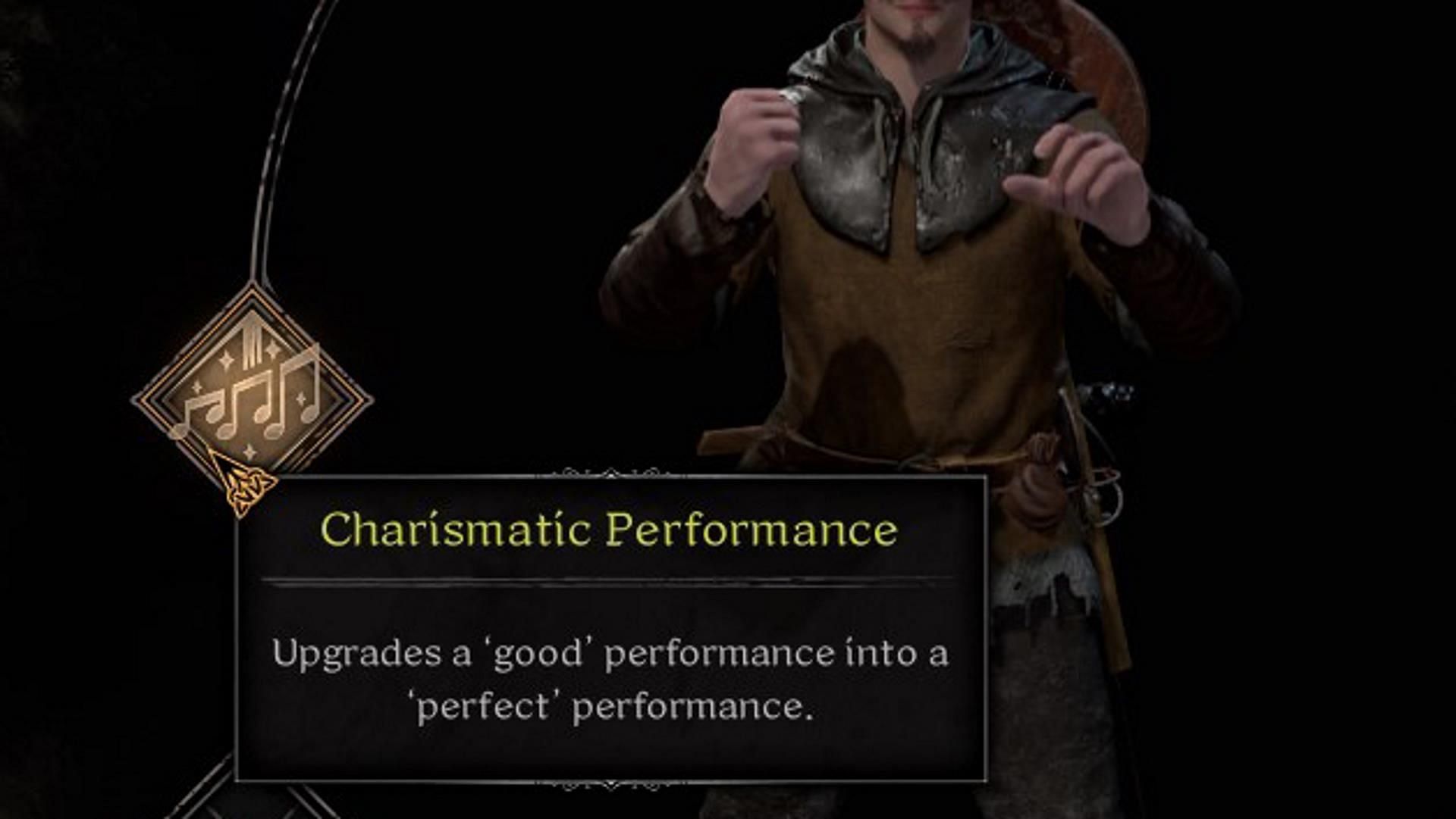 Charismatic Performance is a prominent choice to enhance the Bard&#039;s prowess (Image via Ironmace)