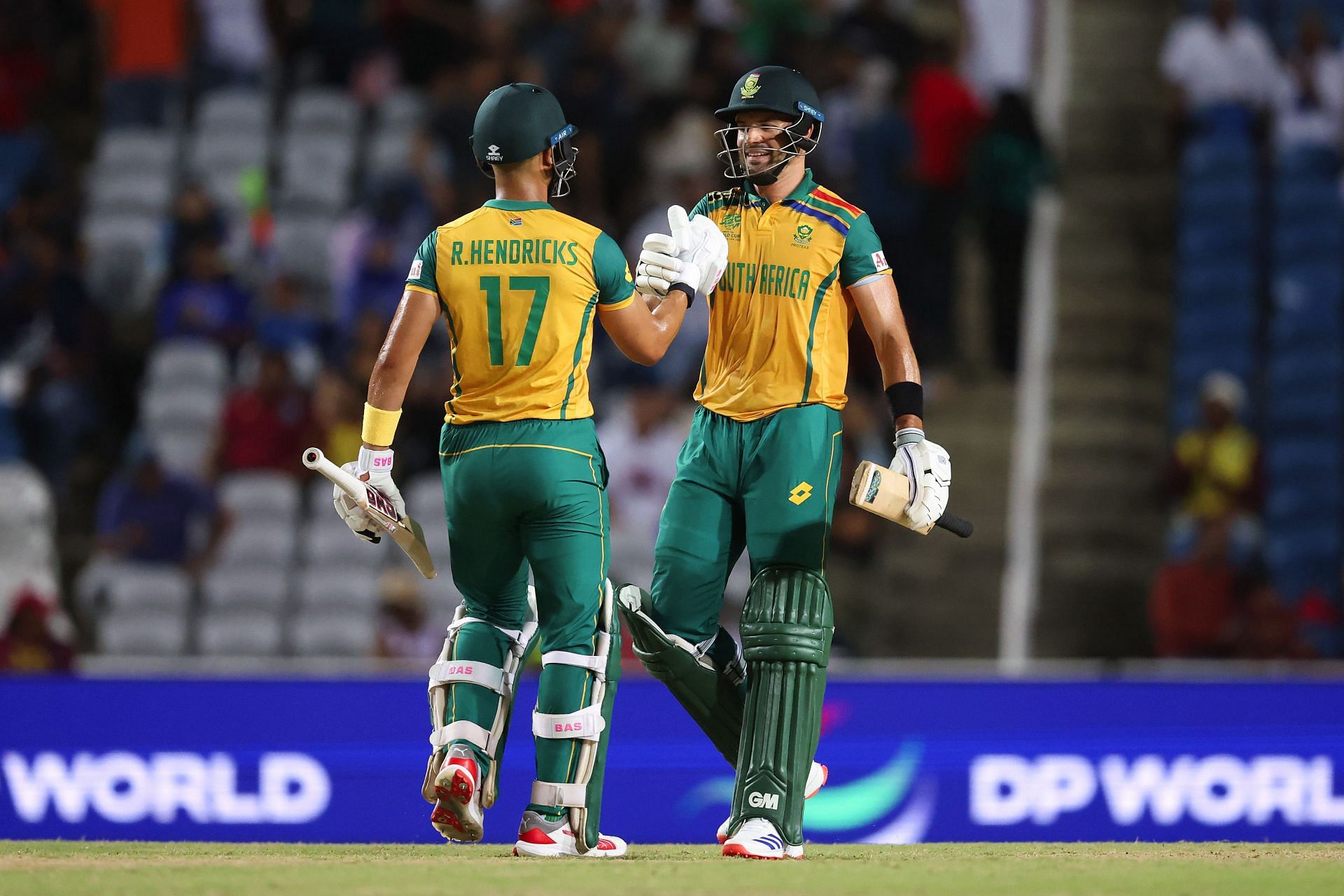 Reeza Hendricks and Aiden Markram. (Credits: Getty)