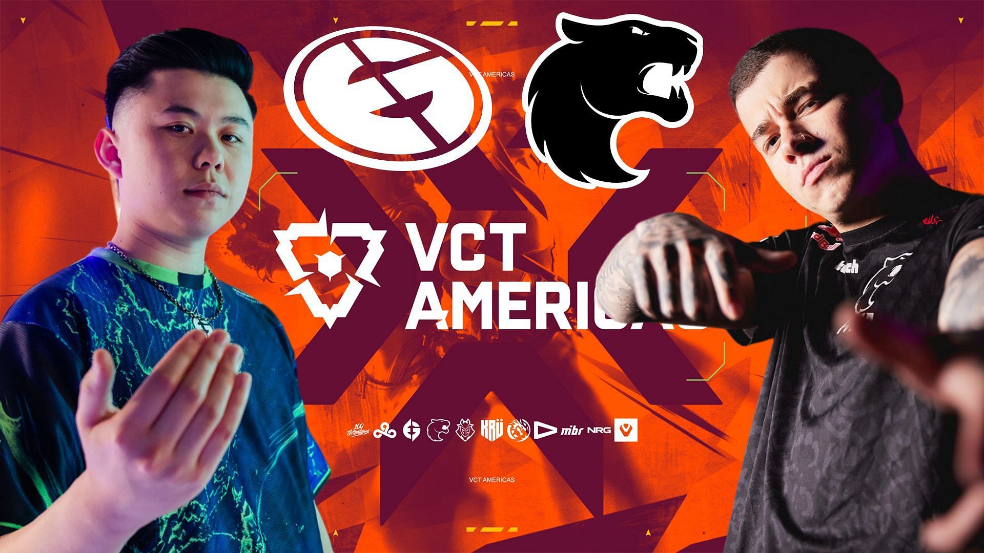 Evil Geniuses vs FURIA - VCT Americas 2024 Stage 2: Predictions, where to watch, and more (Image via Evil Geniuses || FURIA || Riot Games)