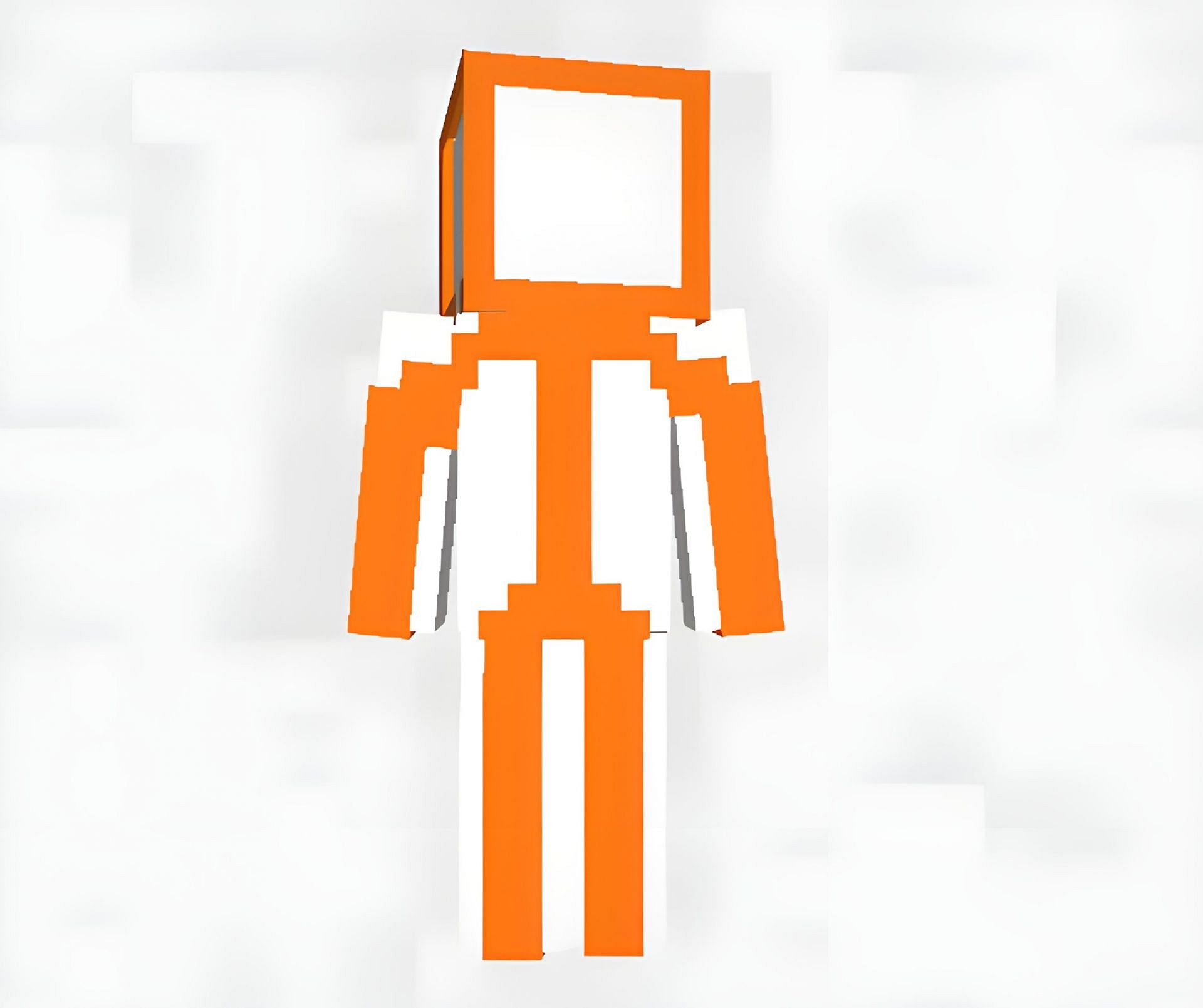 Orange Stick Figure (Image via SkinsMC)