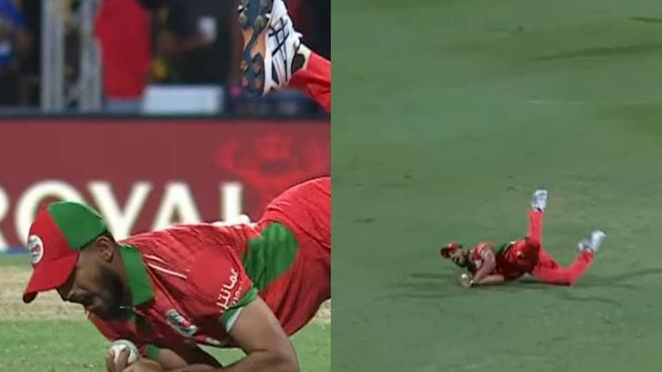 Oman have some of the best fielders in their team (Image: Instagram/ICC)