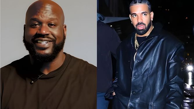 PHOTO: Shaquille O'Neil trolls Drake with comical bikini-clad snap using BBL Drizzy reference
