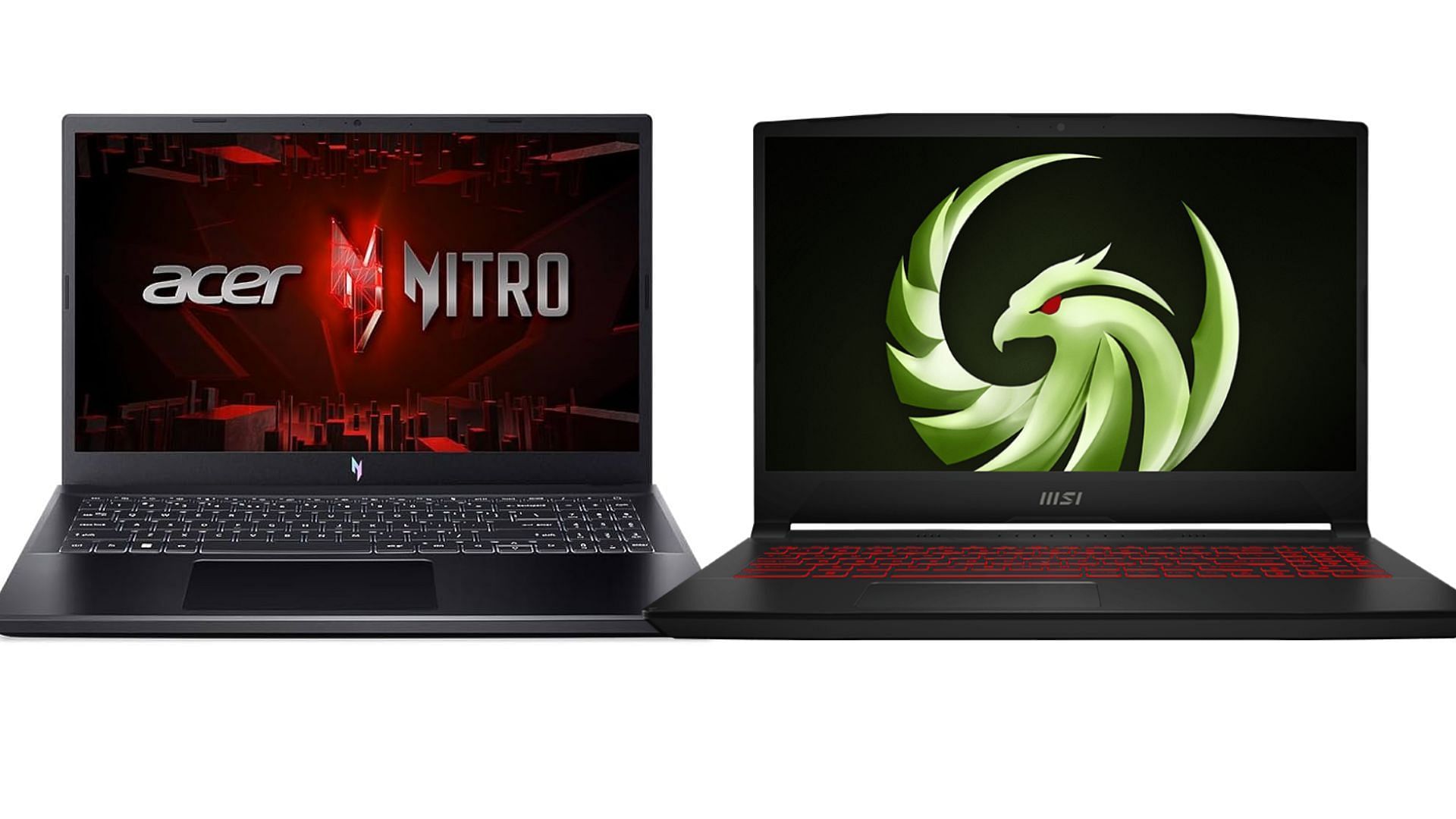 Acer Nitro V or MSI Bravo 15: Which is better? (Image via Amazon/ MSI, Acer)