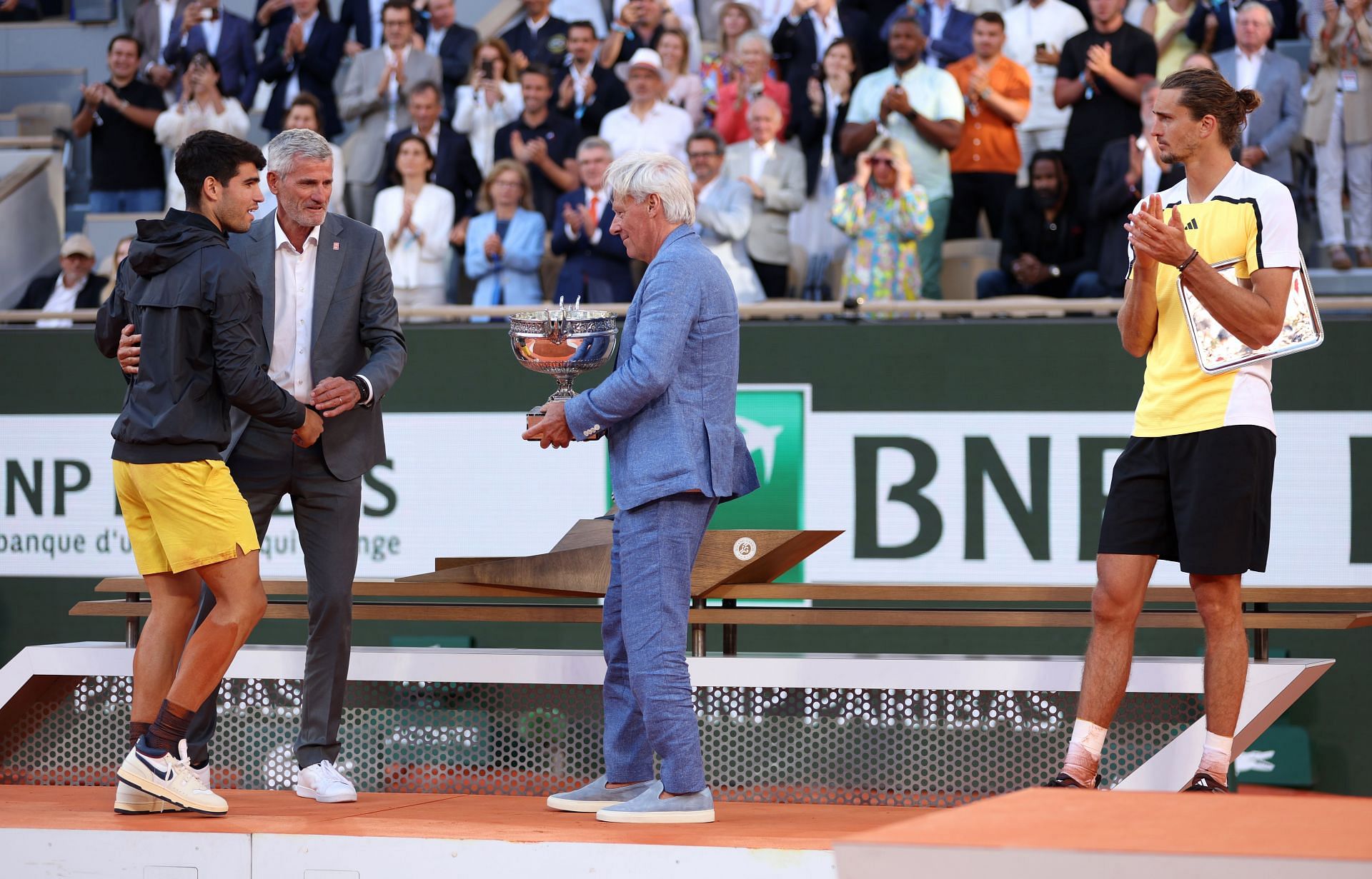 Alexander Zverev and Carlos Alcaraz