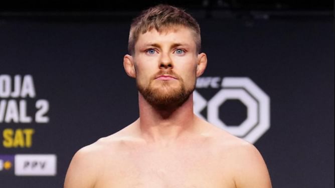 Bryce Mitchell has a solution for cold sores affecting fights: "Eat arugala that will heal it so fast"