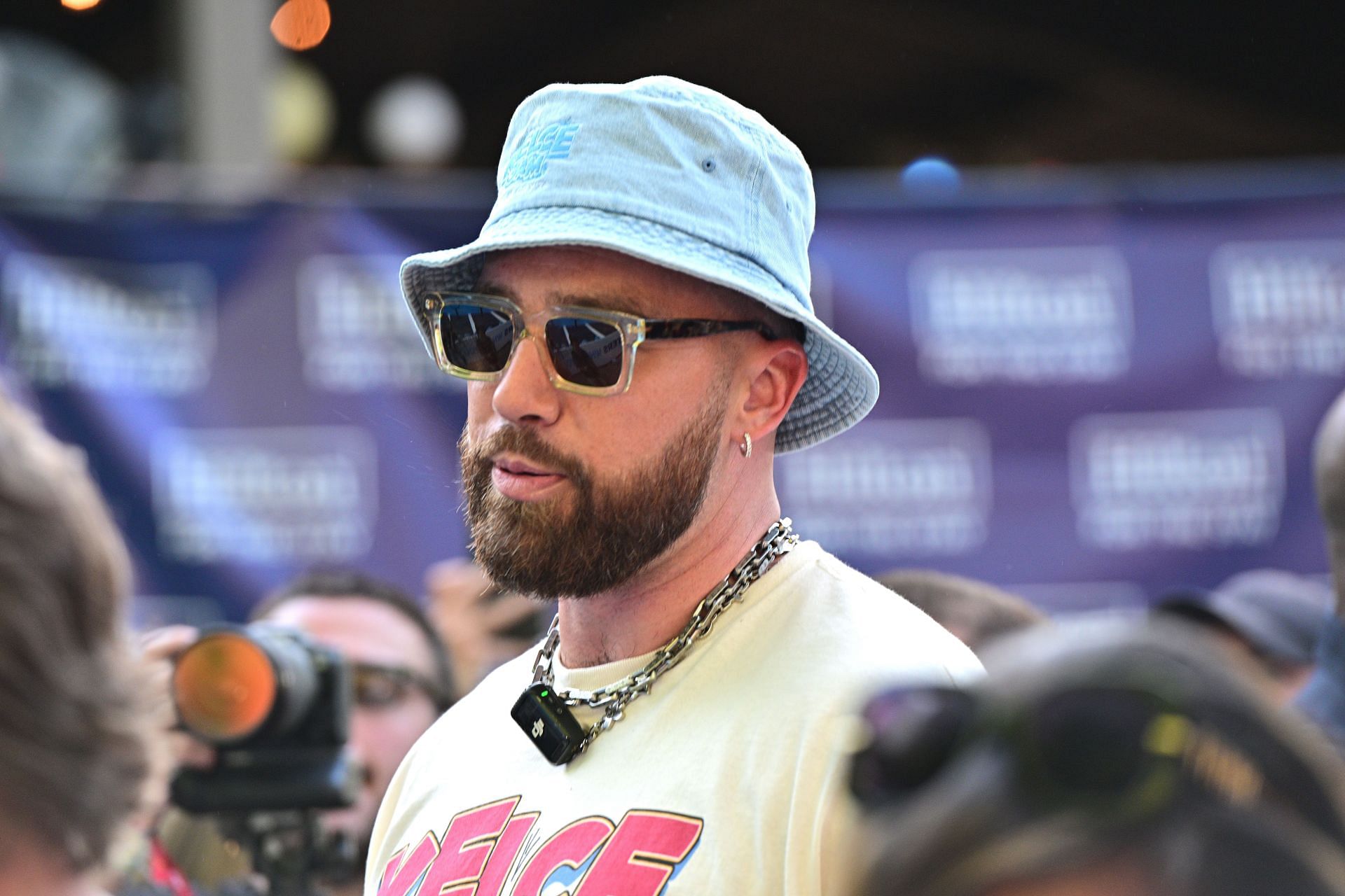 Travis Kelce has a successful podcast