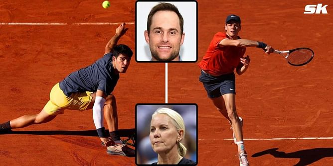 "The ability of Carlos Alcaraz & Jannik Sinner is unreal" - How Serena Williams' ex-coach, Andy Roddick & tennis world reacted to duo's French Open SF