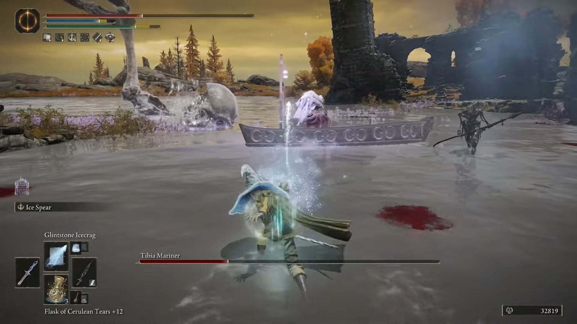 Frost sorceries contribute to some of the strongest sorcery builds in Elden Ring (Image via FromSoftware || YouTube/Pastorgainz Games)