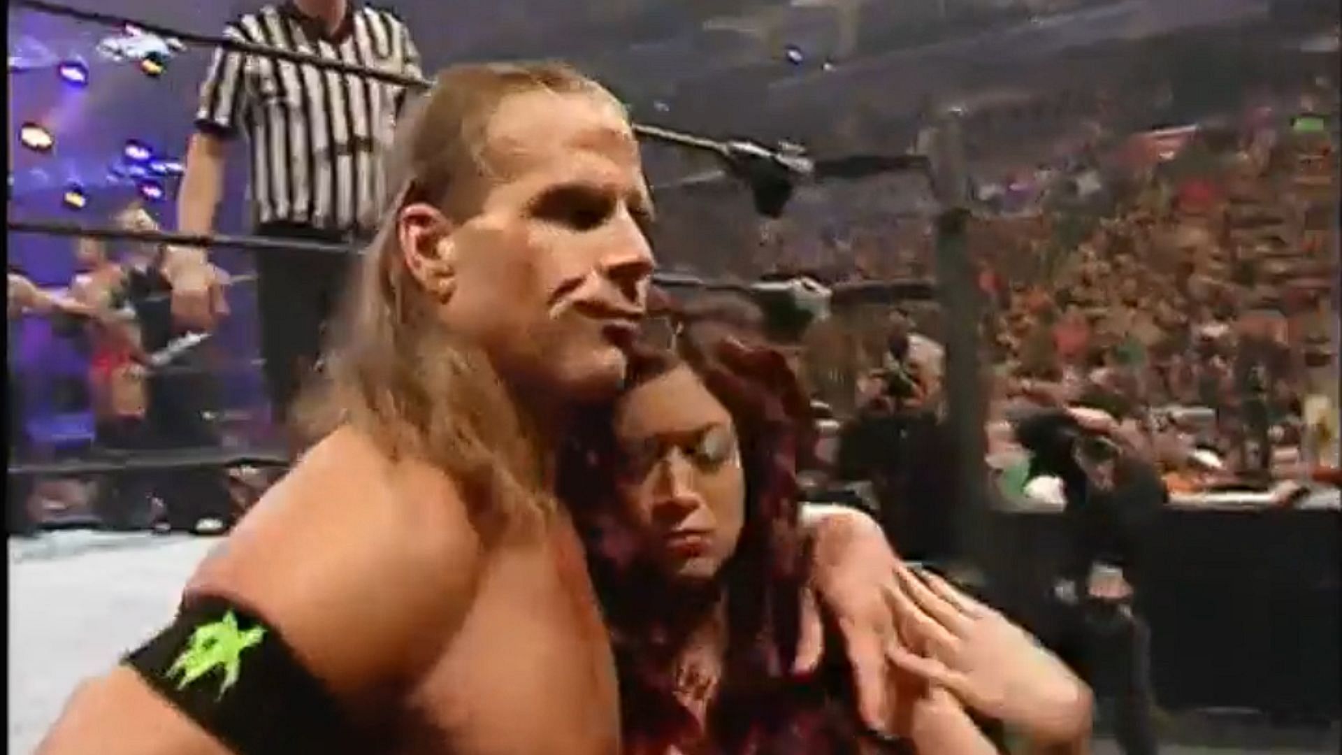 Shawn Michaels and Melina had a hilarious moment back in Survivor Series 2006 [Photo courtesy of WWE