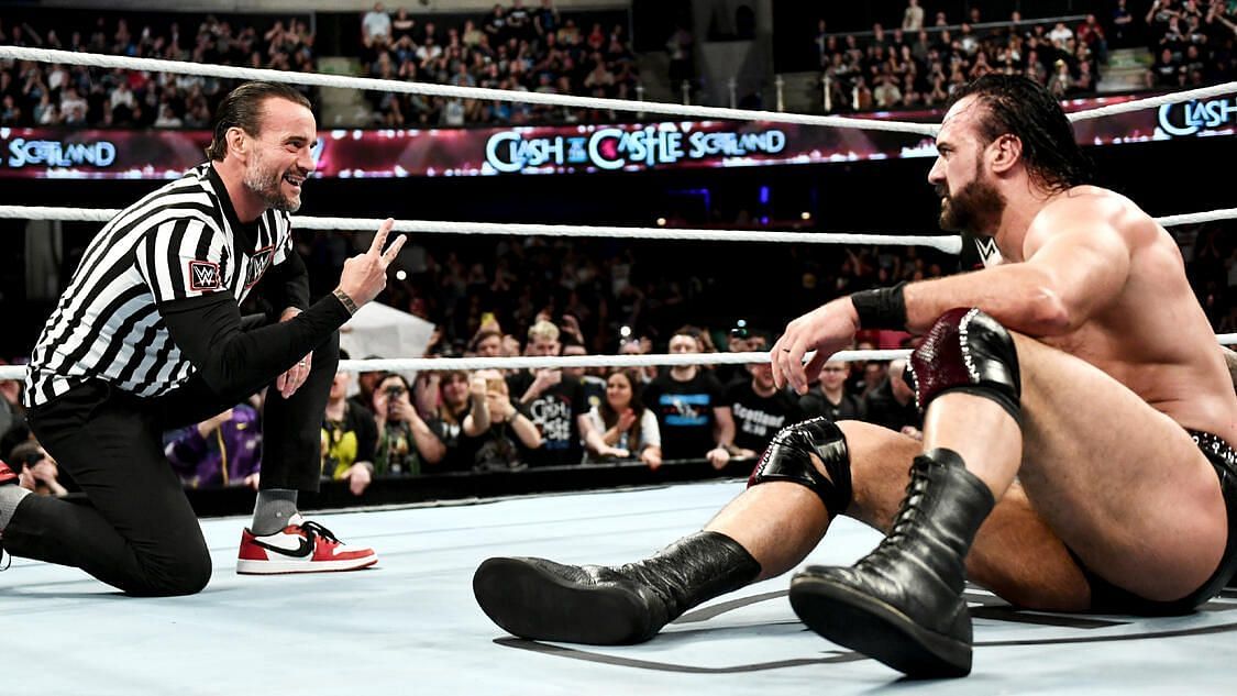 CM Punk and Drew McIntyre at WWE Clash at the Castle [Image source: wwe.com]
