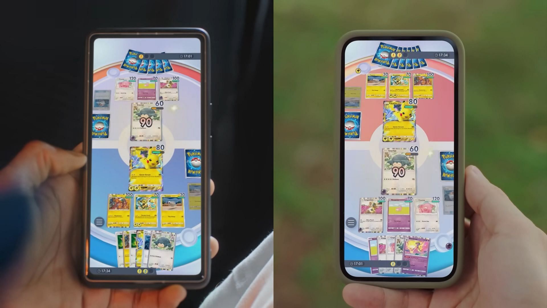 Pokemon TCG Pocket should keep itself significantly separate from the TCG Live app (Image via The Pokemon Company)