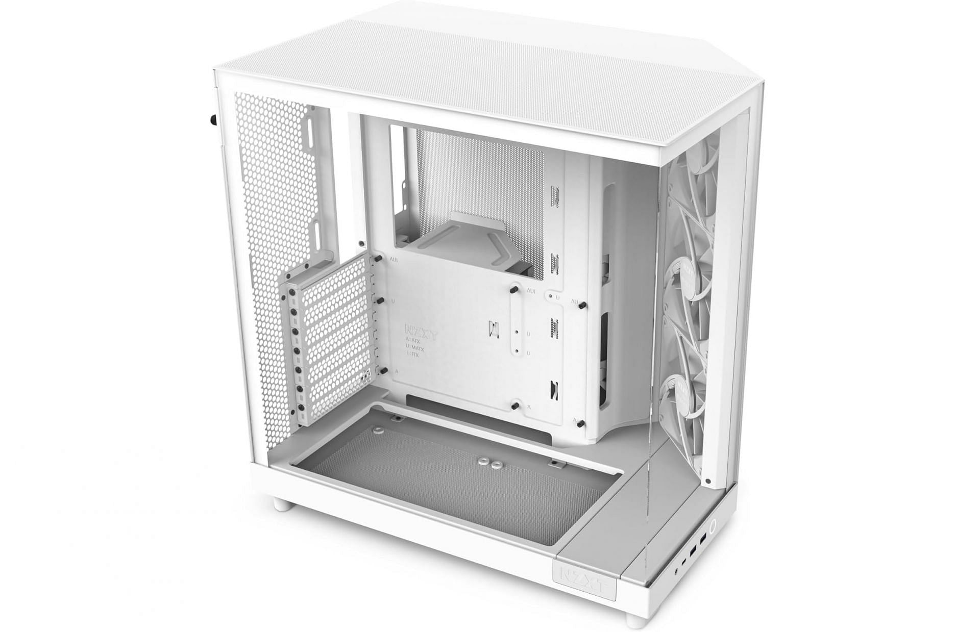 NZXT H6 Flow Dual-Chamber Mid-Tower Airflow Case (Image via NZXT)