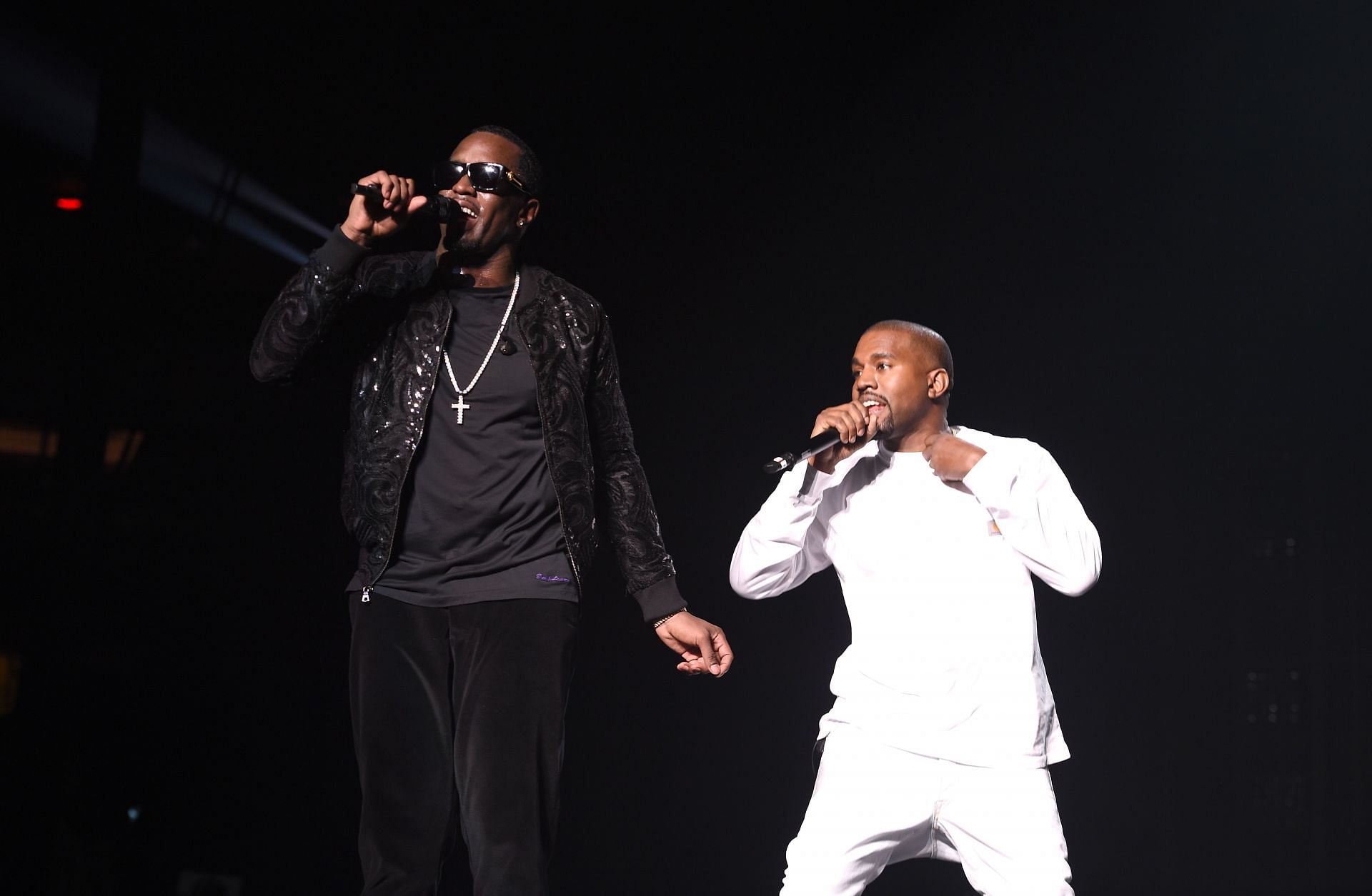 Diddy and Kanye had been accused of attempting assault (Image via Getty)