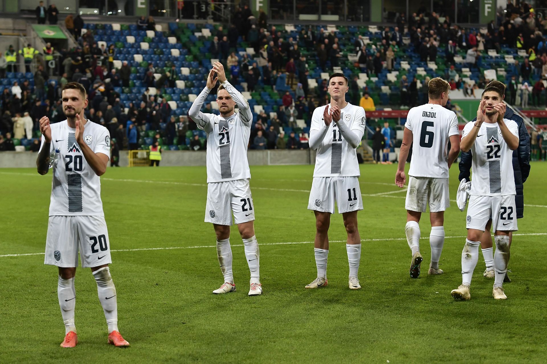 Northern Ireland v Slovenia:Group  H - UEFA EURO 2024 European Qualifiers