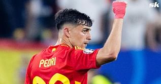 Pedri matches Cristiano Ronaldo feat as Spain beat Italy in Euro 2024 clash