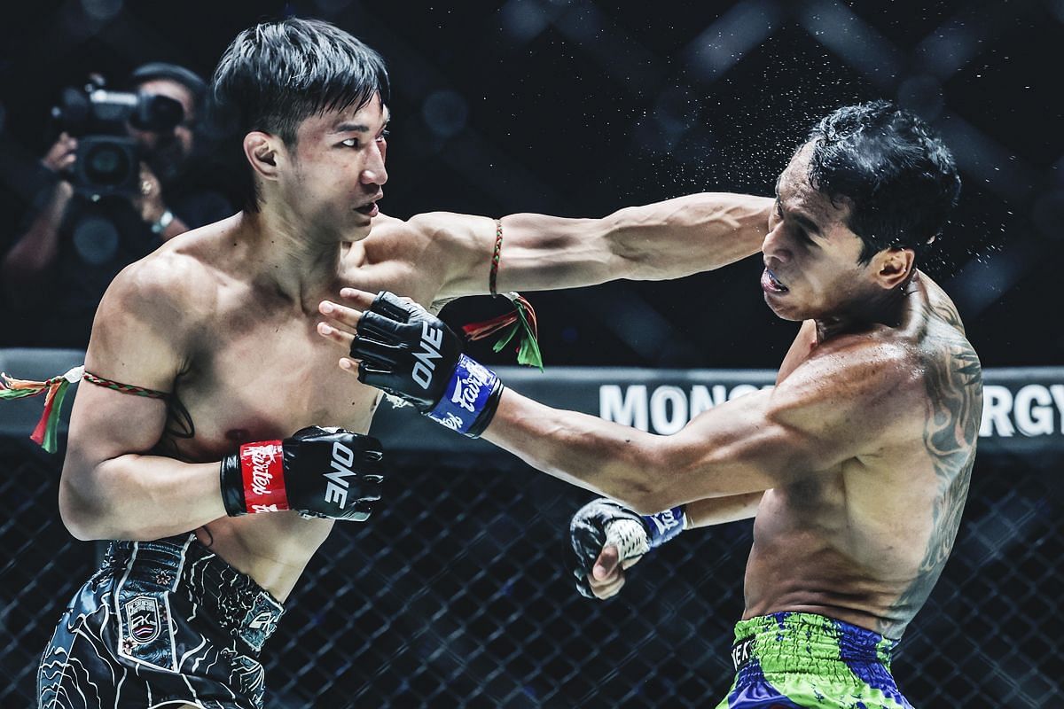 Tawanchai PK Saenchai fighting Jo Nattawut (Image credit: ONE Championship)