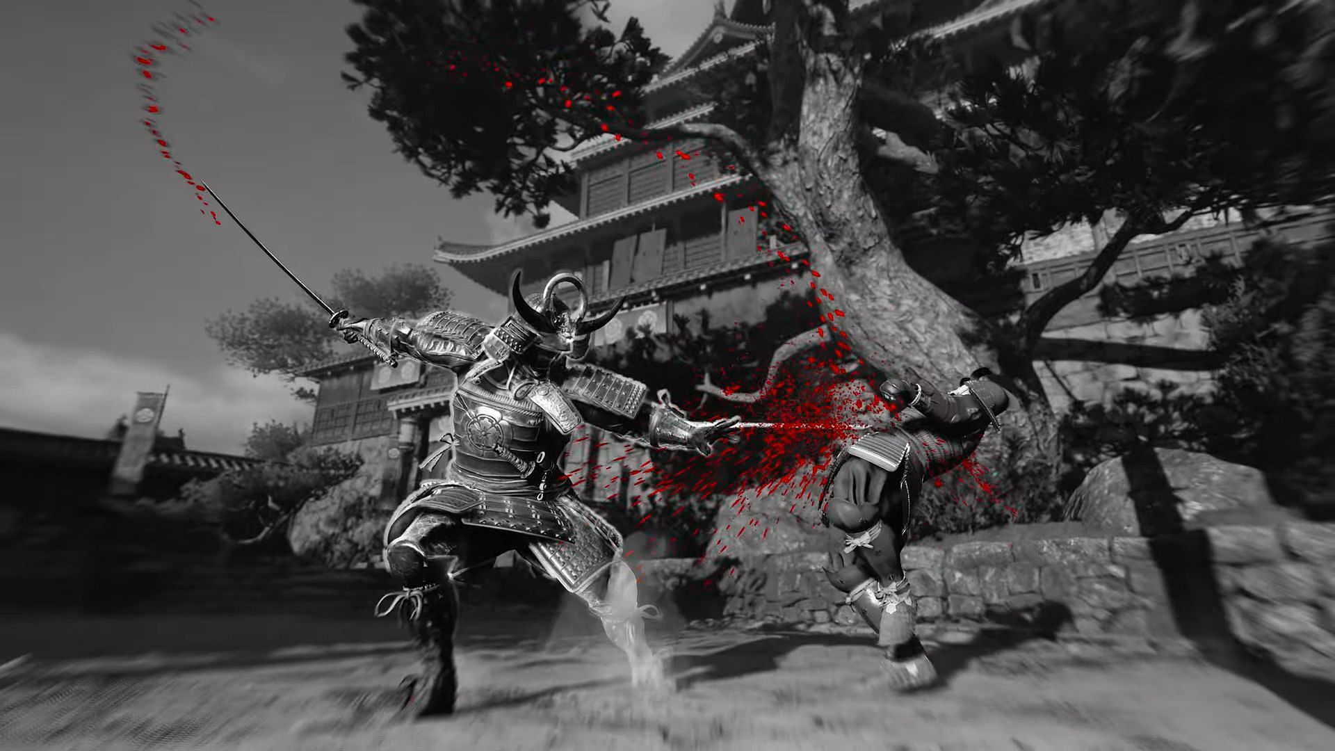 New Black and White mode teased for Assassin&#039;s Creed Shadows (Image via Ubisoft)