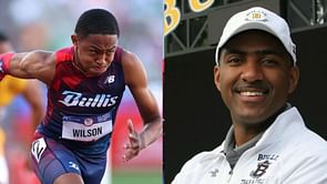 "He’s got the pressure of the world on him" - 16-year-old Quincy Wilson's coach Joe Lee gets emotional while talking about his Olympic Trial pursuits