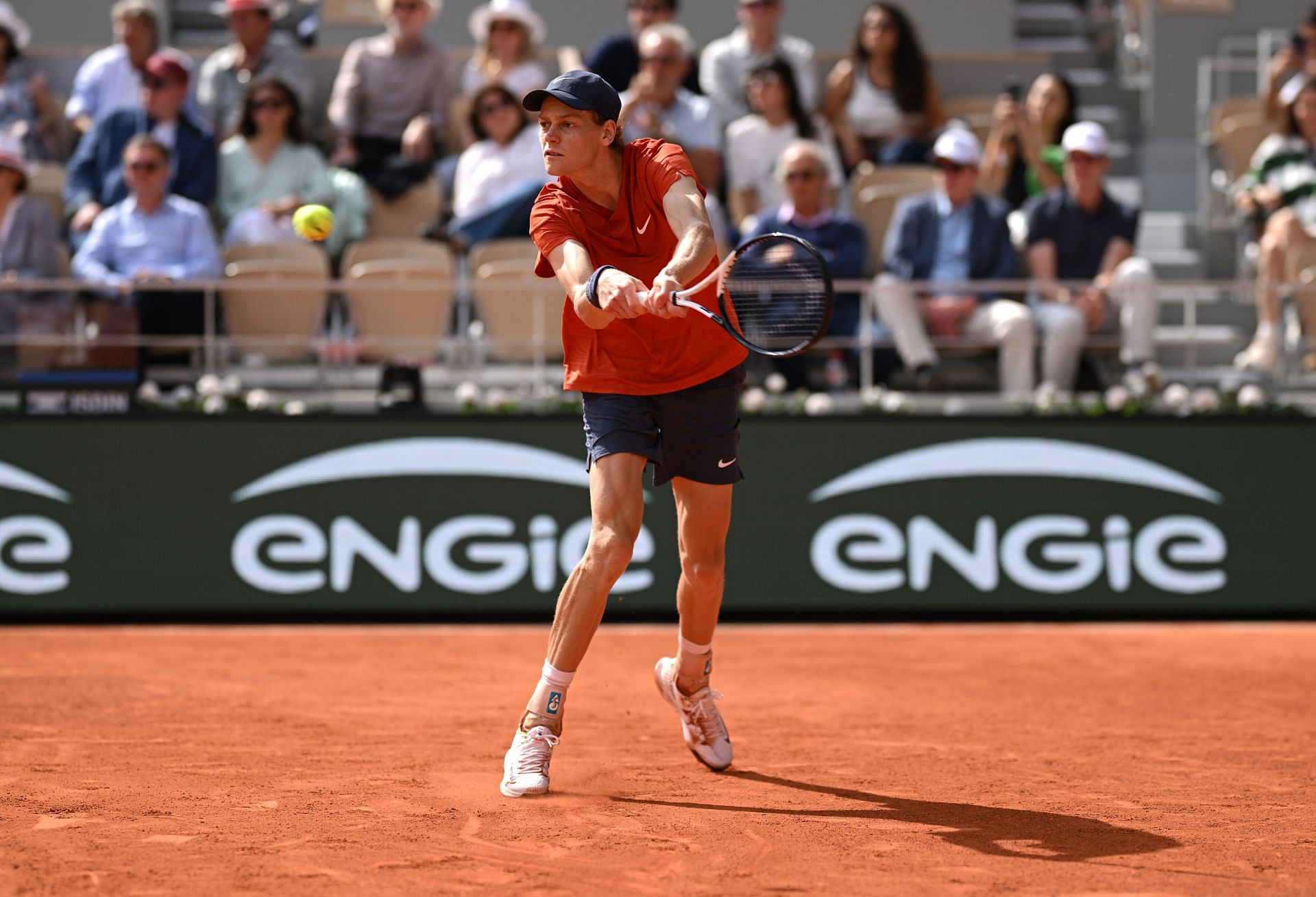 Jannik Sinner at the 2024 French Open