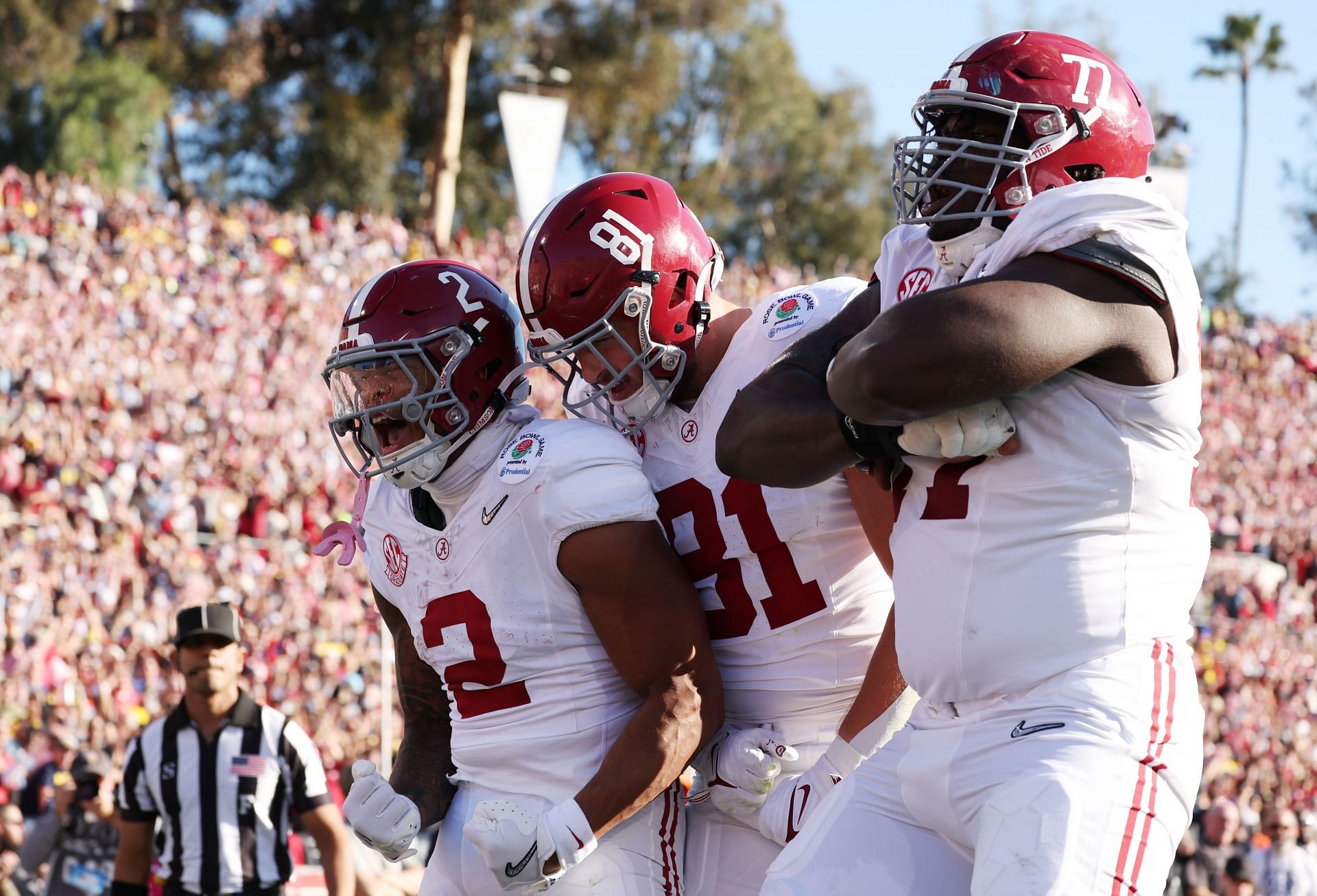 Rose Bowl Game - Alabama v Michigan