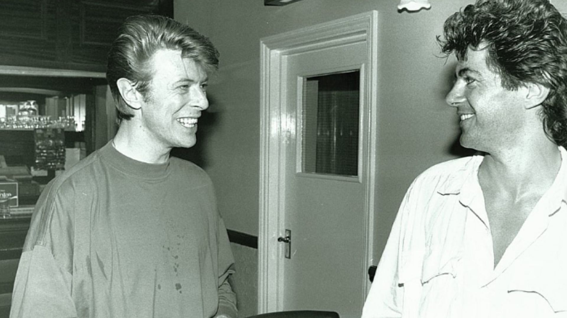 David Bowie and Alan Edwards (Image via Instagram/@alan__edwards_)