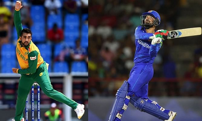 Picking a combined South Africa-Afghanistan 11 ahead of 2024 T20 World Cup semifinal ft. Tabraiz Shamsi, Rashid Khan
