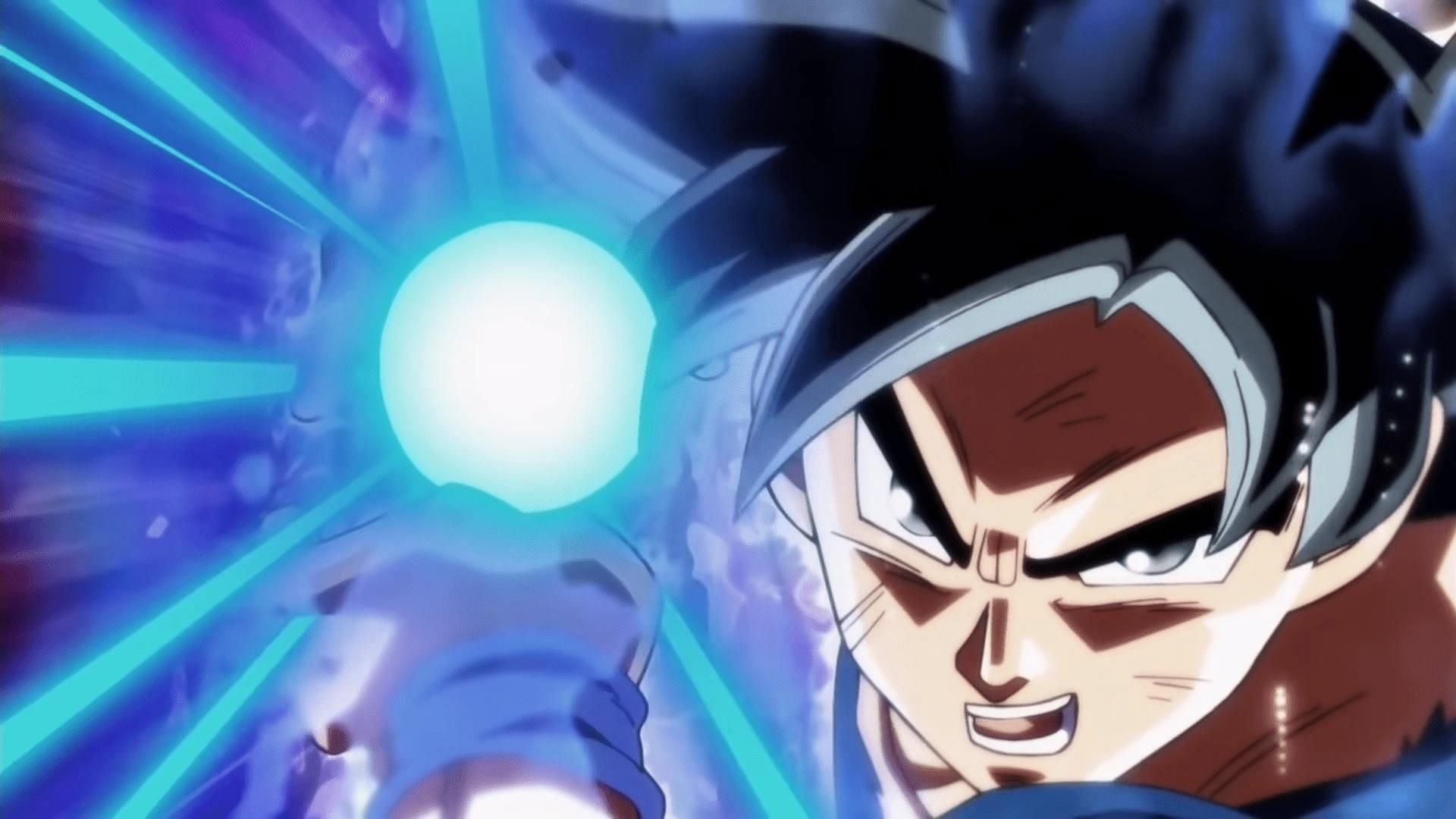 Goku uses Divine Kamehameha (Image via Toei Animation)