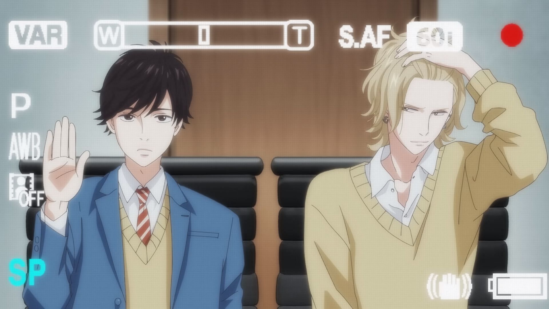 Mao and Hisashi in Twilight Out of Focus episode 1 trailer (Image via Studio Deen)